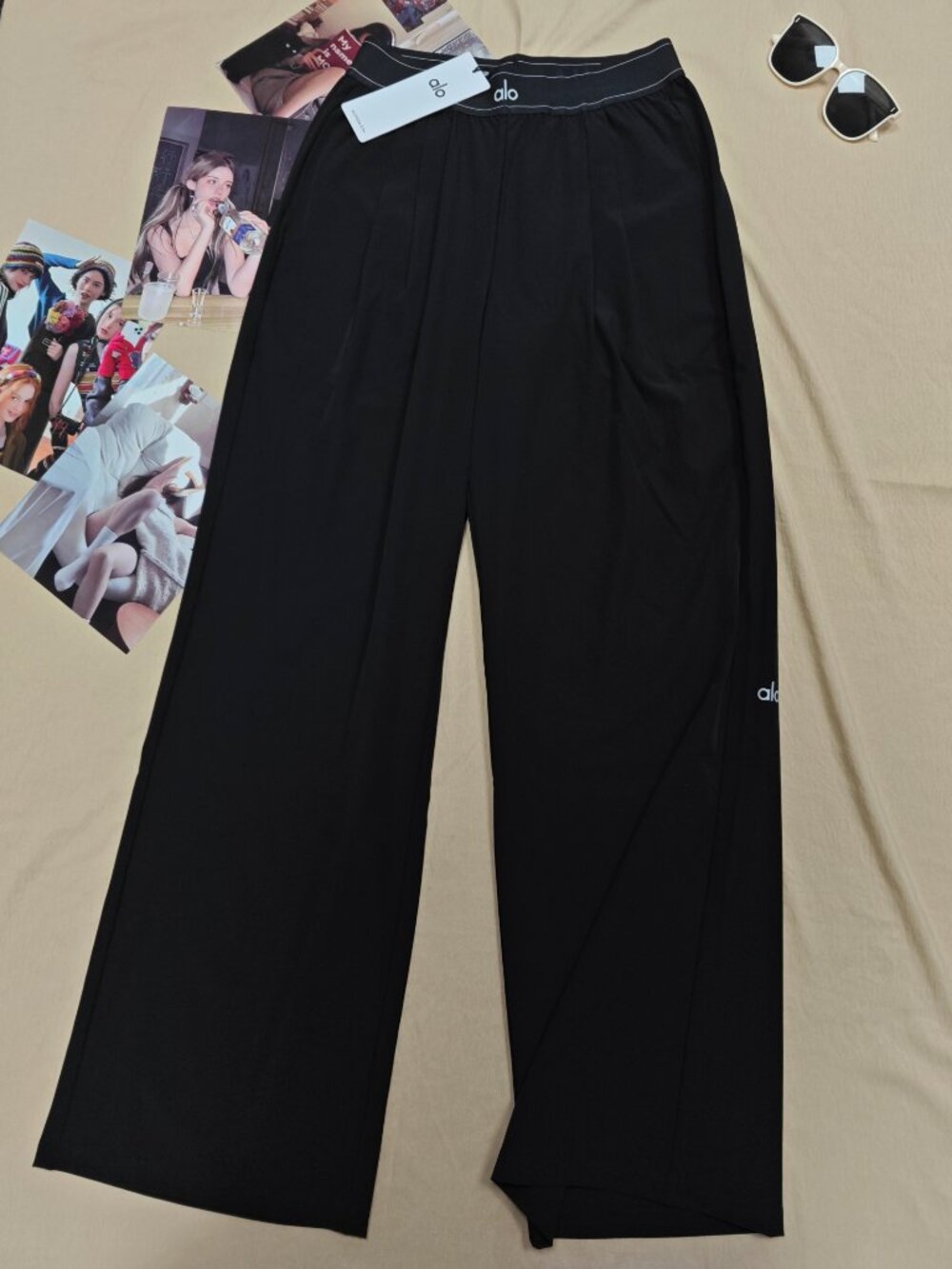 NW ALO Yoga Suit Up Trouser Black | Regular 30”| Casual work pants🖤👖 - Picture 3 of 8